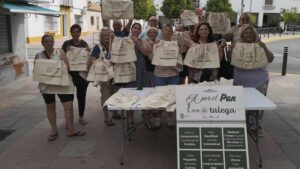 La campaña utrerana de reducción del uso de plásticos, “A por el pan con la talega”, finaliza con éxito