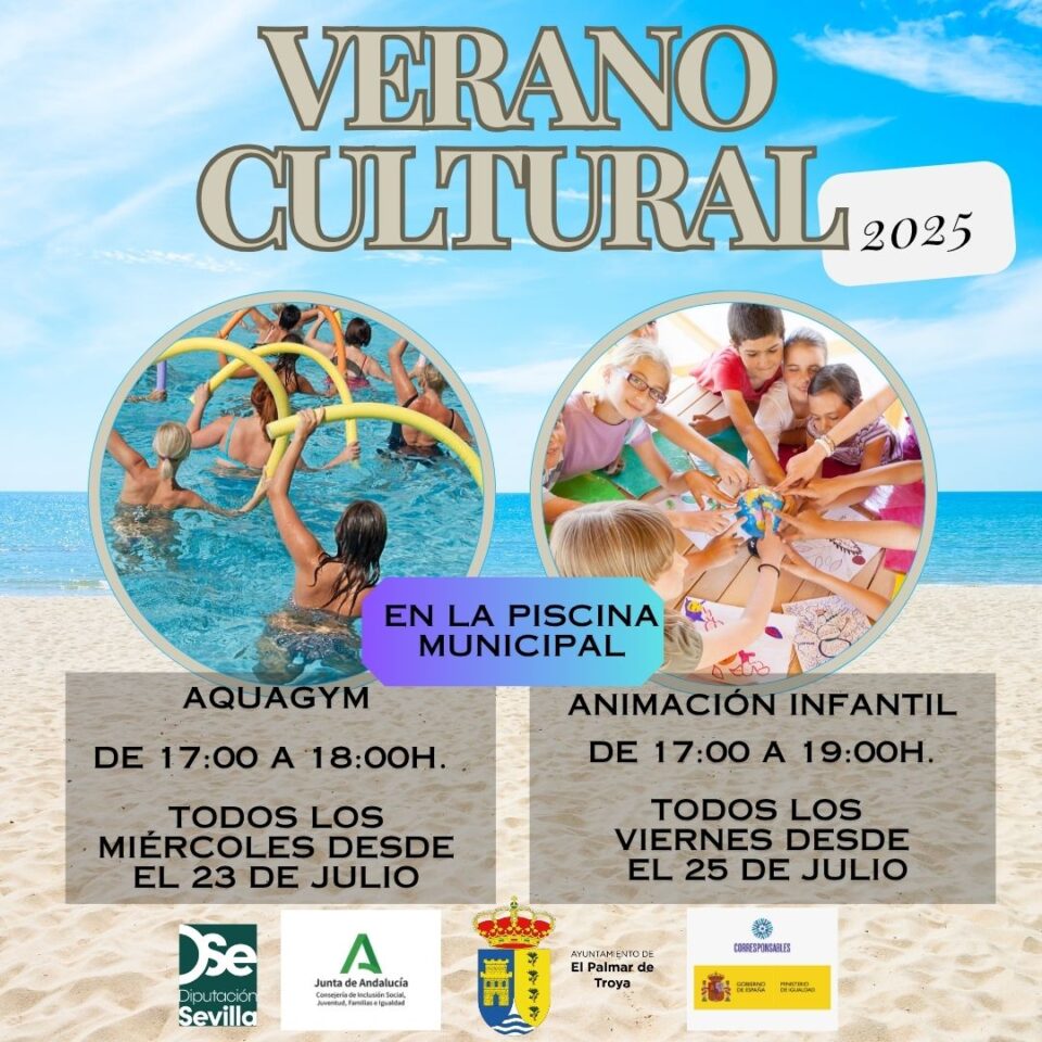 El Palmar de Troya da la bienvenida al Verano Cultural 2025 con una programación para toda la familia
