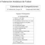 El C.D. Utrera ya conoce su calendario para la temporada 2025-26 de Tercera Federación