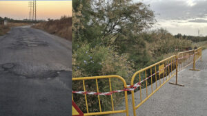 Varios vecinos denuncian la falta de medidas de seguridad en la Cañada Real de Morón tras dos accidentes en un año