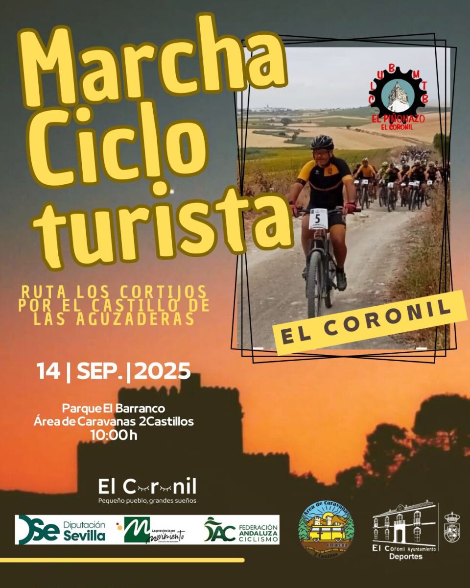 El Coronil acogerá una nueva edición de la Marcha Cicloturista “Ruta Los Cortijos”