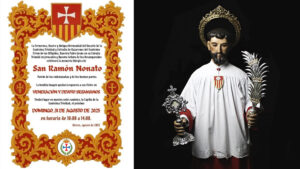 La capilla de la Santísima Trinidad de Utrera acogerá la Veneración a San Ramón Nonato el próximo domingo