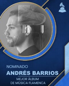 El pianista utrerano Andrés Barrios, nominado a los Latin Grammy 2025 por su disco KM.0