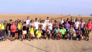La Asociación del Camino de Santiago de Utrera completa con éxito su segunda ruta del curso con destino a Los Molares