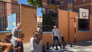 El colegio Alfonso de Orleans recibe al alcalde de Utrera en su inicio de curso escolar