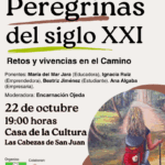 La Asociación de Amigos del Camino de Santiago de Utrera organiza este miércoles, 22 de octubre, una mesa redonda bajo el título “Peregrinas del siglo XXI: retos y vivencias en el Camino”