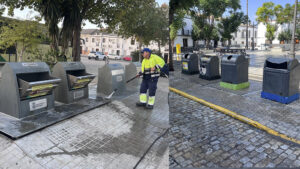 El Coronil y El Palmar de Troya intensifican las tareas de limpieza y mantenimiento urbano