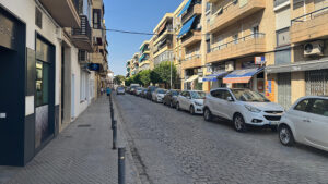Las obras de mejora en la calle Cristóbal Colón y su entorno avanzan a buen ritmo