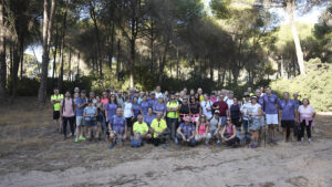Éxito de participación en la ruta al Pinar de Doña organizada por la Asociación de Amigos del Camino de Santiago de Utrera
