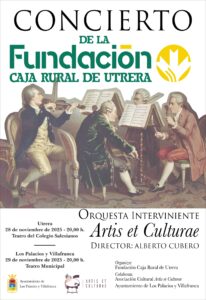Caja Rural de Utrera y el Ayuntamiento de Los Palacios presentan el concierto de la Orquesta Artis et Culturae