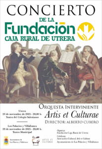 La Fundación Caja Rural de Utrera celebra su tradicional concierto este viernes con la orquesta Artis et Culturae