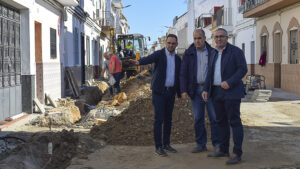 El Ayuntamiento de Los Palacios ejecuta una nueva fase de mejora en la calle Rafael Alberti