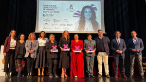 La utrerana Patricia Sánchez, premiada por su proyecto innovador en los I Premios de Liderazgo Femenino de Sevilla