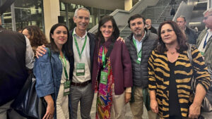 El equipo de gobierno de Utrera, presente en la reelección de Juanma Moreno al frente del PP de Andalucía