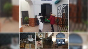 La Asociación Cultural ‘La Saeta No Se Pierde’ visita el convento de las Madres Carmelitas y entrega un donativo a la comunidad