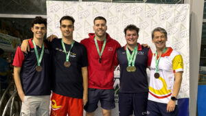 Lluvia de medallas para el Club Natación Utrera en el Campeonato Máster de Invierno Open en Málaga