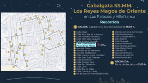 Estos son los recorridos oficiales de las Cabalgatas de Los Palacios, Los Molares, El Coronil y El Palmar de Troya