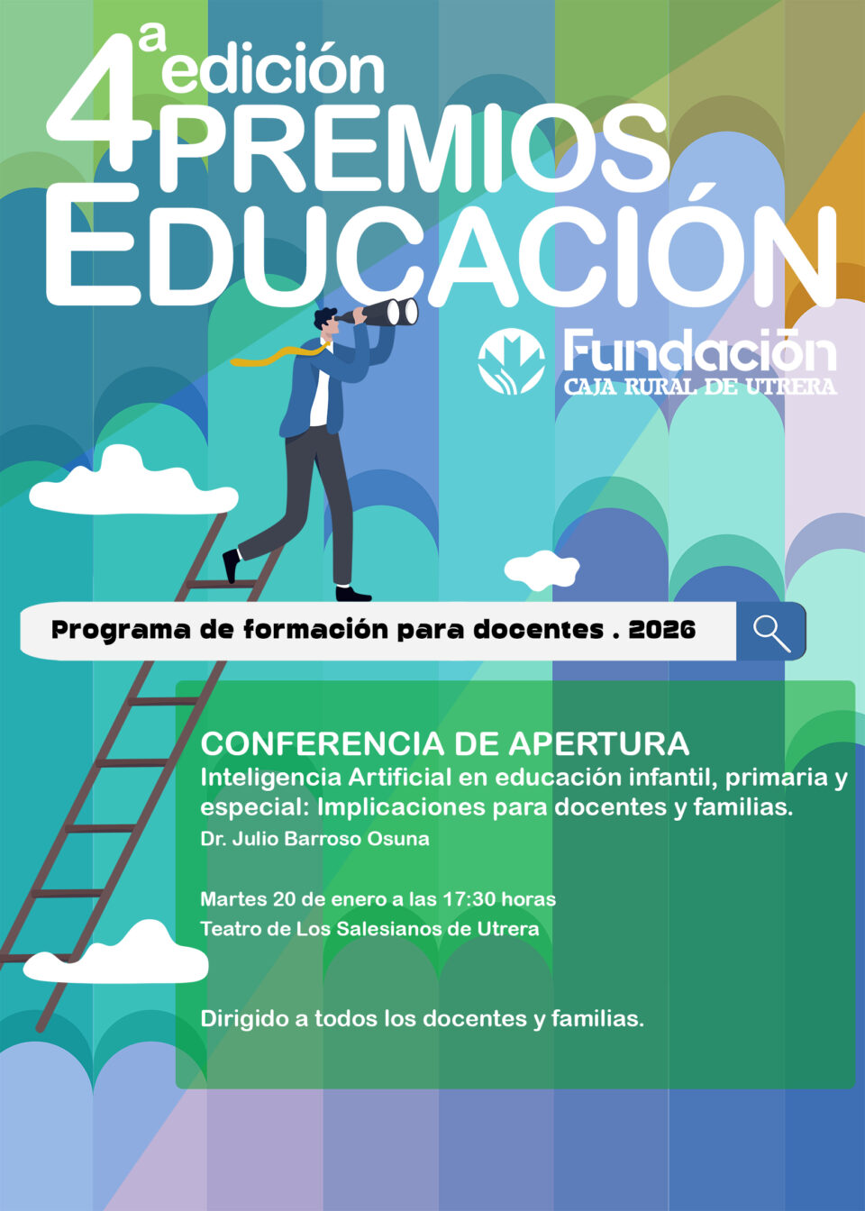 Los IV Premios Educación arrancan motores con una conferencia sobre Inteligencia Artificial