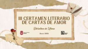 Abierto el plazo para participar en el III Certamen Literario de Cartas de Amor de la Biblioteca de Utrera