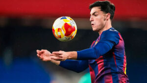 El utrerano Joaquín Delgado debuta con gol en el Barça Atlètic tras su reciente fichaje