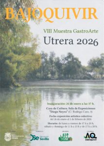 Utrera acoge la VIII Muestra GastroArte “Bajoquivir”, una exposición con obras de hasta 24 artistas