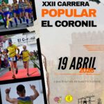 Abiertas las inscripciones para la XXII Carrera Popular El Coronil, que se celebrará el 19 de abril