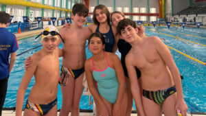 Sensaciones positivas para los alevines del Club Natación Utrera en el Campeonato de Cádiz