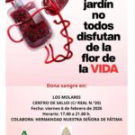 Nueva campaña de donación de sangre en Los Molares este viernes 6 de febrero