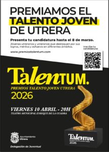 Utrera celebrará la I Gala Premios Talento Joven el próximo 10 de abril