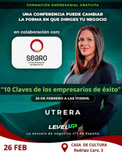 Level UP y SEARO organizan en Utrera una jornada para transformar la gestión de negocios