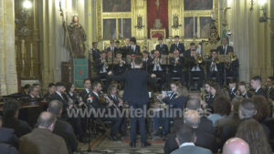 Lleno en la Parroquia de Santiago en su XIII Concierto de Marchas Procesionales dedicado a los donantes de órganos