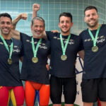 Un relevo de oro y récord de España para el Club Natación Utrera en el Campeonato de larga distancia Máster