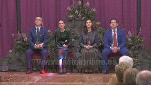 Consolación García protagonizó el XXXVII pregón de la Hermandad de la Trinidad de Utrera