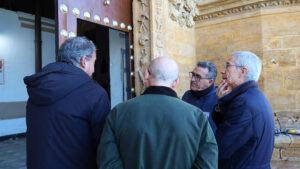 Finaliza la restauración íntegra la Puerta del Perdón de la Parroquia de Santa María de la Mesa