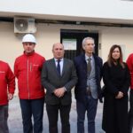 El delegado territorial de Vivienda, Francisco Juárez, visita las obras de San Carlos Borromeo en Utrera