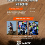 101 Motorsport presenta en Utrera su proyecto 2026 con Antonio Villegas como gran referente