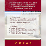 Cuatro caminos rurales se arreglarán dentro del Plan de Emergencia de la Junta tras los temporales