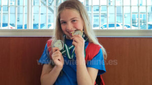 La escuela del Club Natación Utrera deja huella en la Final del Circuito Provincial de Diputación