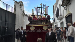 La lluvia empañó la I Cruz de Mayo celebrada por La Quinta Angustia