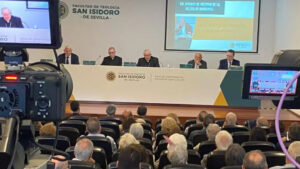 La Caja Rural de Utrera estuvo presente en el homenaje en Sevilla al profesor Martín Riego