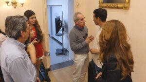 El lado más humano de Jesús Navas conquista al Aula de la Experiencia de Utrera