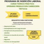 Los mayores de 45 años podrán realizar el curso de operario de producción de carrocería impulsado por el Ayuntamiento