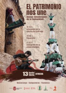 “El patrimonio nos une” fusionará este sábado en Utrera la Muixeranga, los Campaneros y el flamenco