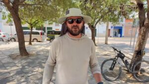 Juan Orozco: de Villamartín a Santiago pasando por Utrera, un reto solidario en la lucha contra el cáncer