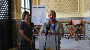 Utrera potencia el sector comercial de la Feria con un Mercadillo en el Parque de la Vereda