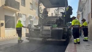 El Plan de Asfaltado avanza con una nueva fase que actuará en nueve calles de Utrera