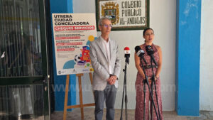 El Ayuntamiento de Utrera visita el antiguo colegio Al-Andalus para visibilizar el proyecto "Utrera, Ciudad Conciliadora"
