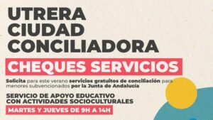 Igualdad pone en marcha el programa “Utrera, Ciudad Conciliadora” con actividades gratuitas de conciliación para menores durante el verano