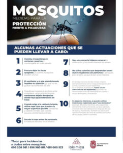 Sanidad refuerza la prevención frente a los mosquitos