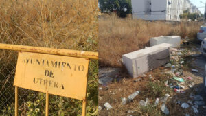 El PSOE denuncia el estado del solar de la antigua plaza de toros: “Hay grave riesgo de incendio”